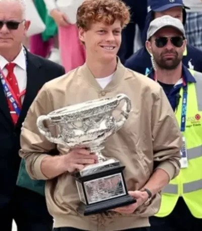 Jannik Sinner Australian Open Bomber Jacket