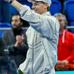 Jannik Sinner Qatar Open White Jacket