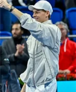 Jannik Sinner Qatar Open White Jacket