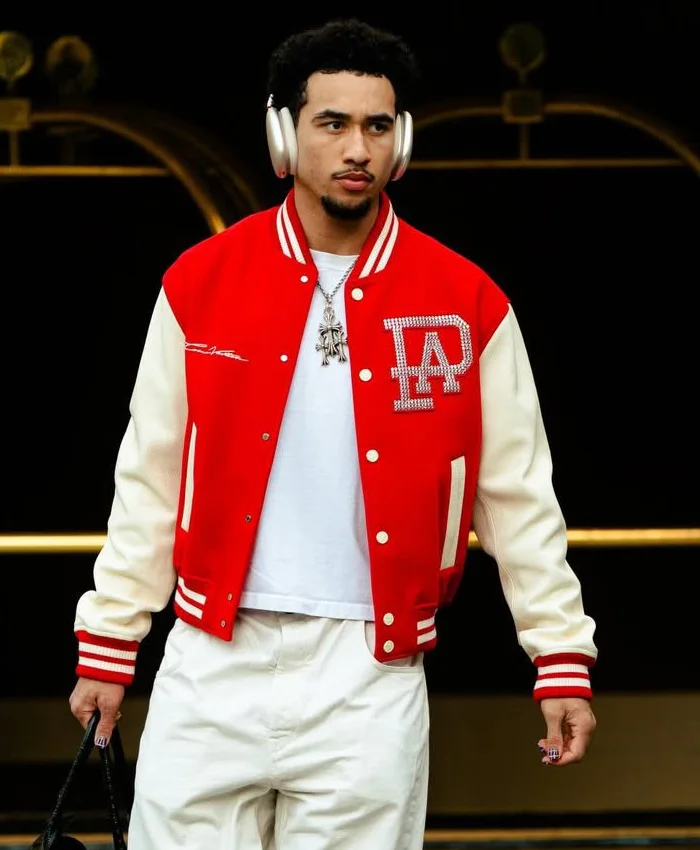 Jared McCain LV Varsity Jacket Jared McCain LV Varsity Jacket