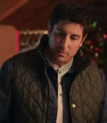 Jason Biggs Best Christmas Ever 2023 Quilted Vest