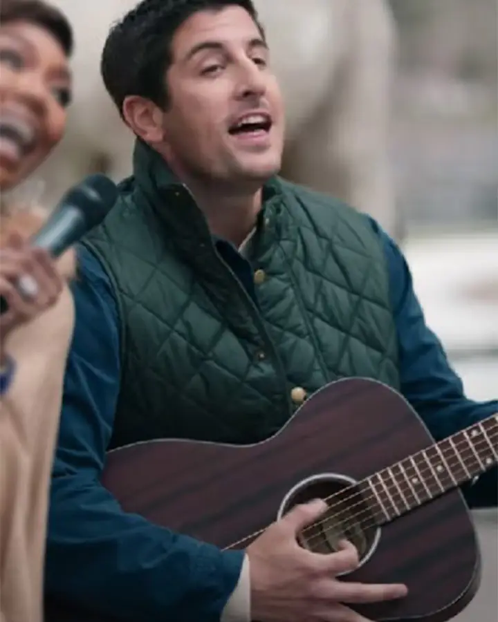 Jason Biggs Best Christmas Ever 2023 Quilted Vest Jason Biggs Best Christmas Ever 2023 Quilted Vest