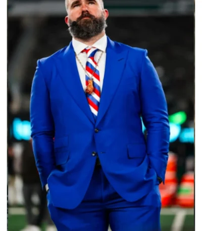 Jason Kelce Blue Blazer