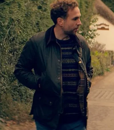 Trying Jason Ross Green Jacket