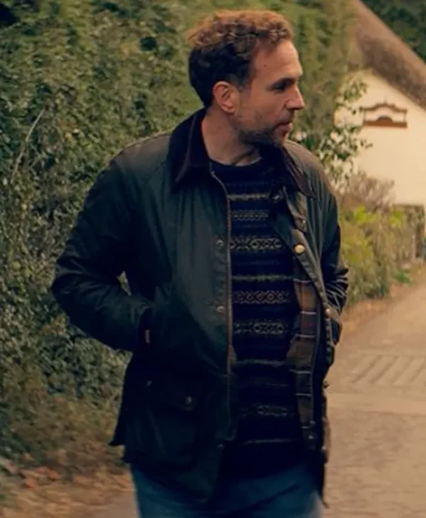 Trying Jason Ross Green Jacket