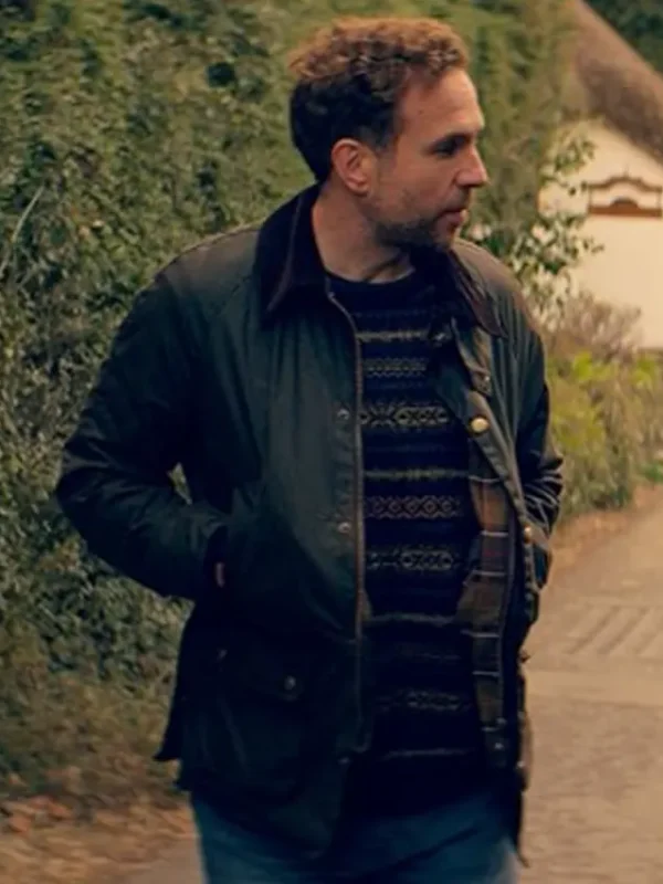 Trying Jason Ross Green Jacket