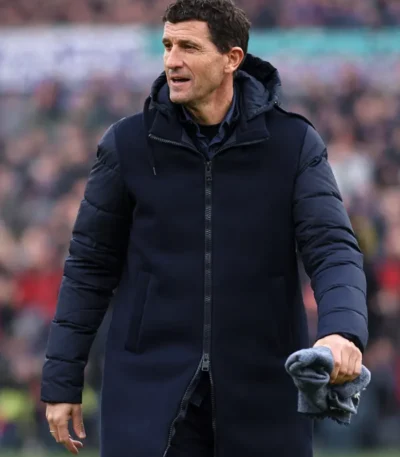 Javi Gracia Blue Hooded Jacket