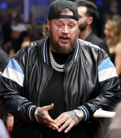 Jelly Roll 14th Annual Honors Black Bomber Jacket