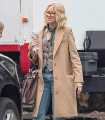 Jemma Wells Boss Level Skin Color Cotton Trench Coat