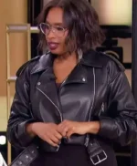 Jennifer Hudson Leather Jacket