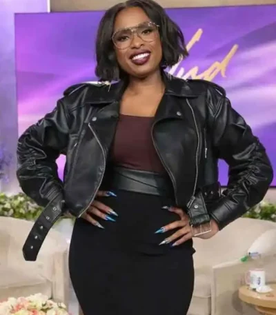 Jennifer Hudson Leather Jacket