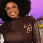 Jennifer Hudson S04 Brown Varsity Jacket