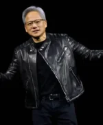 Jensen Huang Moto Leather Jacket