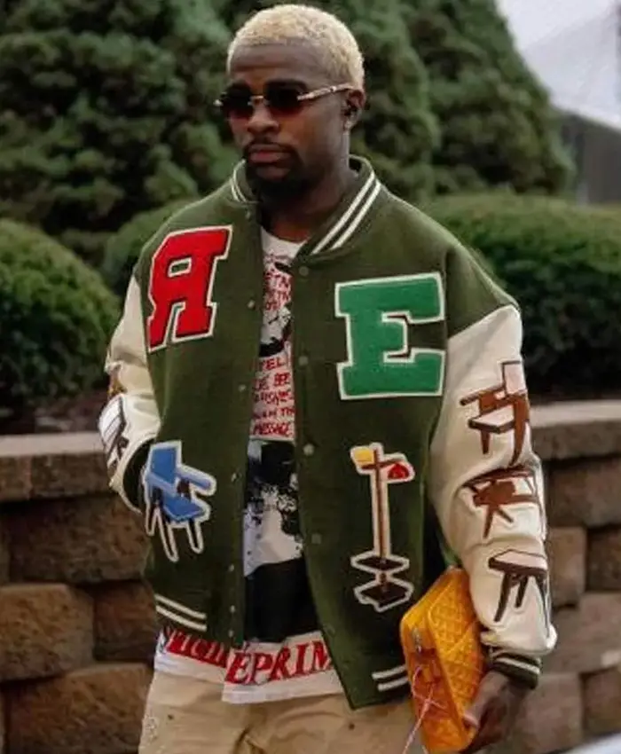 Jerick Mckinnon Readymade Varsity Jacket Jerick Mckinnon Readymade Varsity Jacket