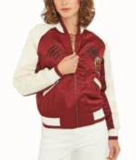 Jessica Davis 13 Reason Why Bomber Jacket