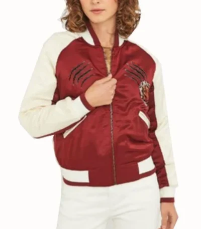 Jessica Davis 13 Reason Why Bomber Jacket