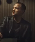 Jo Nesbo’s Detective Hole Tobias Santelmann Black Leather Jacket