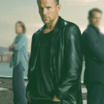 Jo Nesbo’s Detective Hole Tobias Santelmann Black Leather Jacket