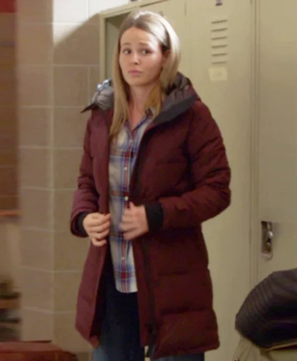 Jocelyn Hudon Chicago Fire S13 Puffer Coat