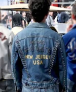 Joe Jonas Moms Favorite New Jersey USA Denim Jacket