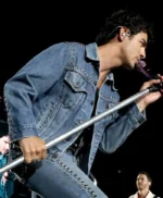 Joe Jonas Moms Favorite New Jersey USA Denim Jacket