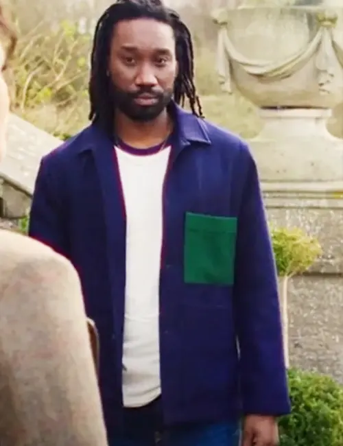 Joe Petrus Culprits Season 01 Blue Wool Jacket Joe Petrus Culprits Season 01 Blue Wool Jacket