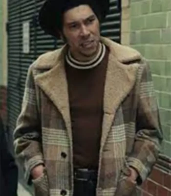 Joel Fry Cruella Cotton Check Coat
