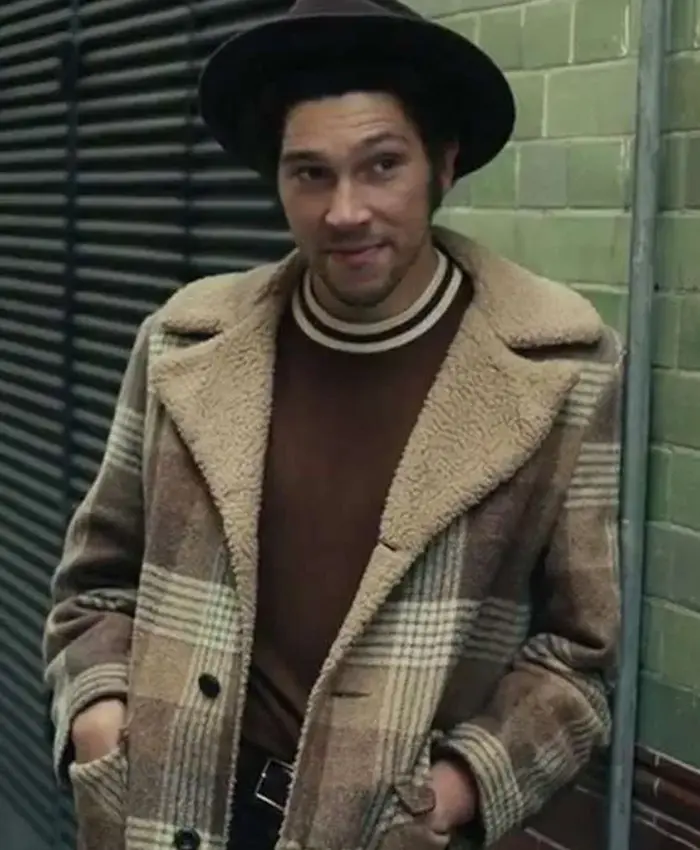 Joel Fry Cruella Cotton Check Coat Joel Fry Cruella Cotton Check Coat