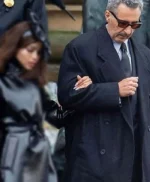 The Batman 2022 Carmine Falcone Black Trench Coat
