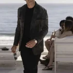 Jon Bernthal American Gigolo Grey Velvet Blazer