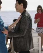 Jon Bernthal American Gigolo Grey Velvet Blazer