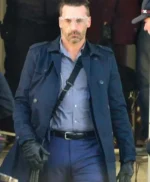 Jon Hamm Baby Driver Black Trench Coat