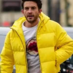 Jonathan Bailey Paris Runway Puffer Jacket