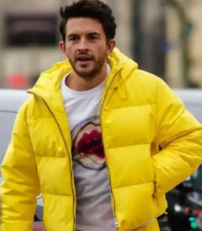 Jonathan Bailey Paris Runway Puffer Jacket