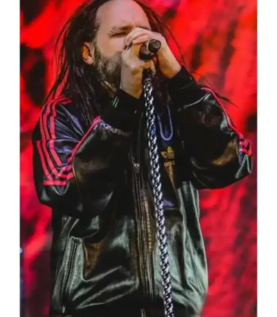 Jonathan Davis Leather Tracksuit