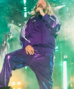 Jonathan Davis Korn Purple Tracksuit