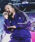 Jonathan Davis Korn Purple Tracksuit
