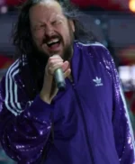 Jonathan Davis Korn Purple Tracksuit