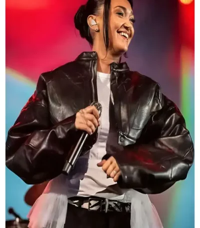 Joy Crookes Concert Black Jacket