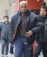 Kanye West Black Bomber Jacket