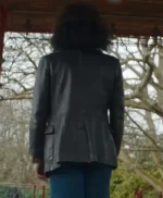 Kat Donovan Missing You S01 Leather Coat