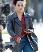 Kat Donovan Missing You S01 Leather Coat