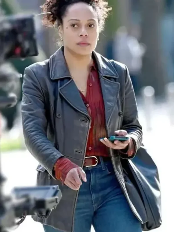 Kat Donovan Missing You S01 Leather Coat