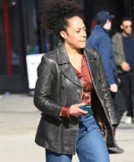 Kat Donovan Missing You S01 Leather Coat