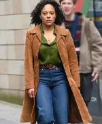 Kat Donovan Missing You S01 Suede Coat