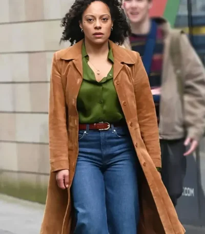 Kat Donovan Missing You S01 Suede Coat