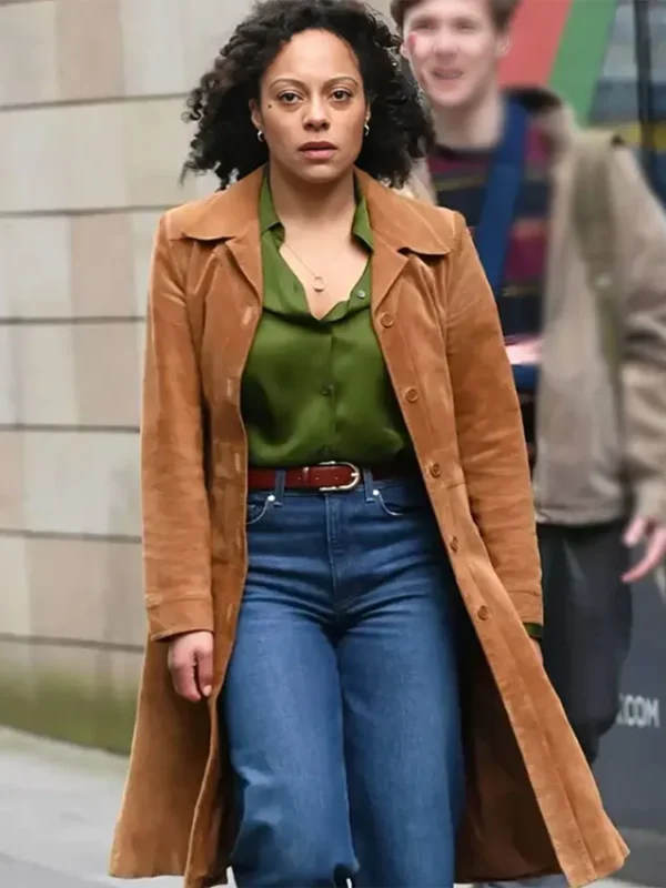 Kat Donovan Missing You S01 Suede Coat