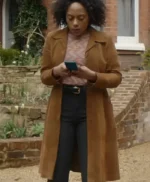 Kat Donovan Missing You S01 Suede Coat