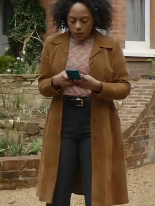Kat Donovan Missing You S01 Suede Coat