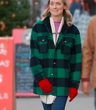 Kate Gabriel Christmas Island 2023 Plaid Jacket